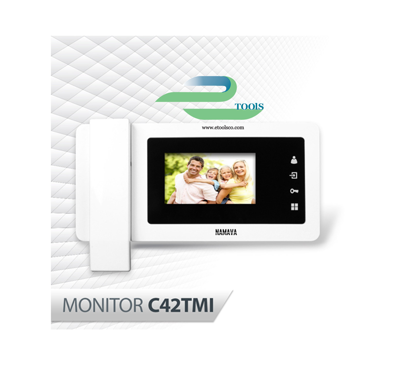 مانیتور آیفون تصویری نماوا C42TMI